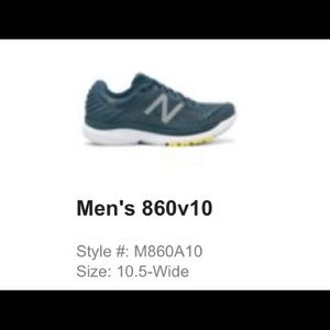 New Balance men’s sneakers.